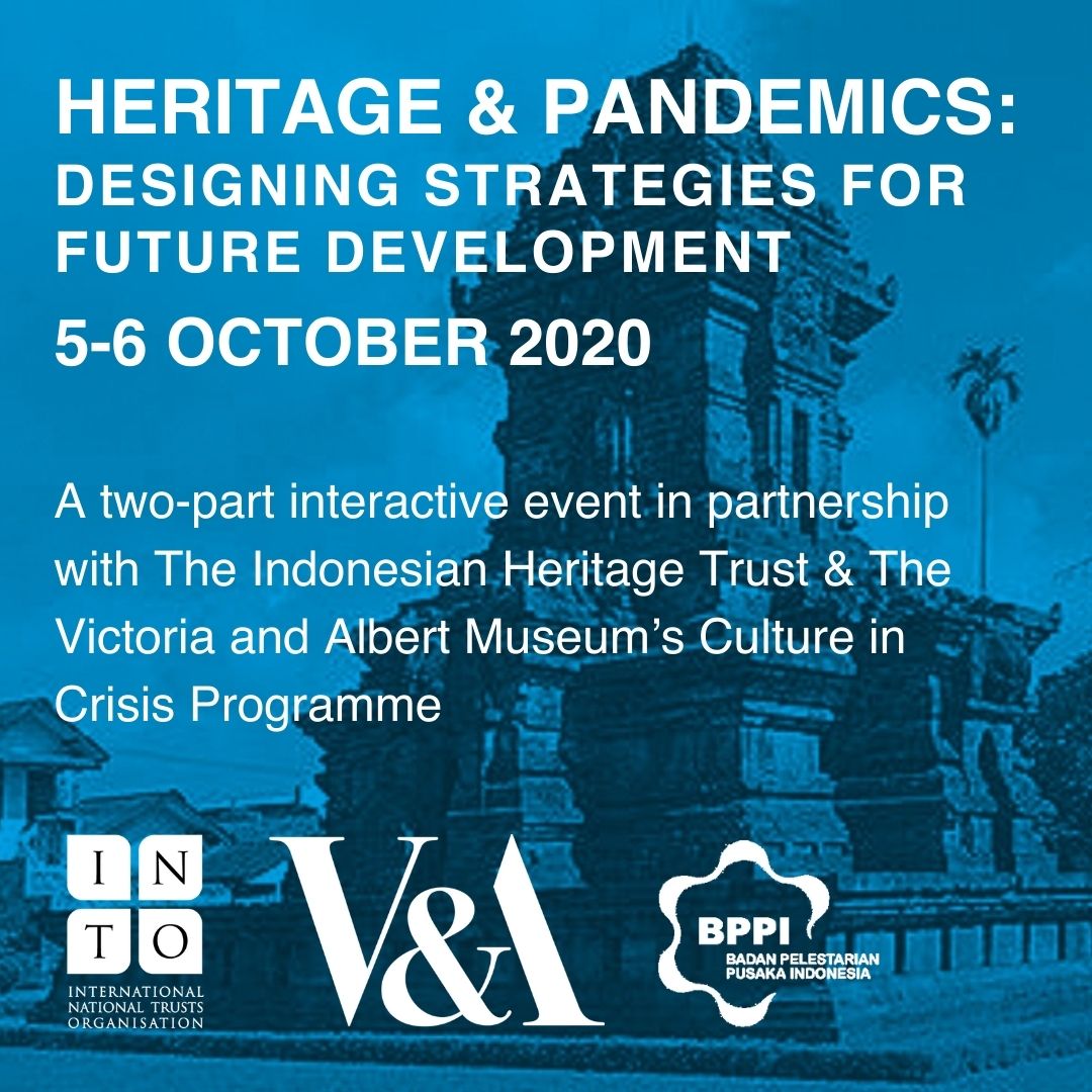 Heritage and pandemics webinar schedule