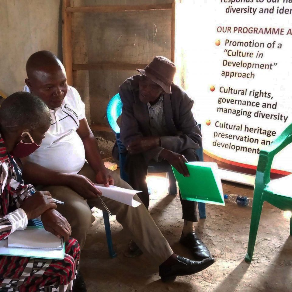 Community dialogue in Uganda