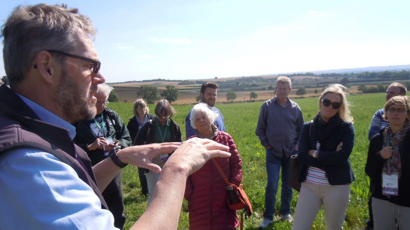 INTO Cambridge 2015 delegates at Wimpole Farm