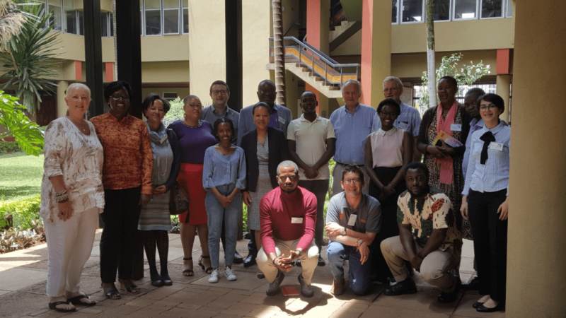 INTO Africa delegates at the National Museums of Kenya