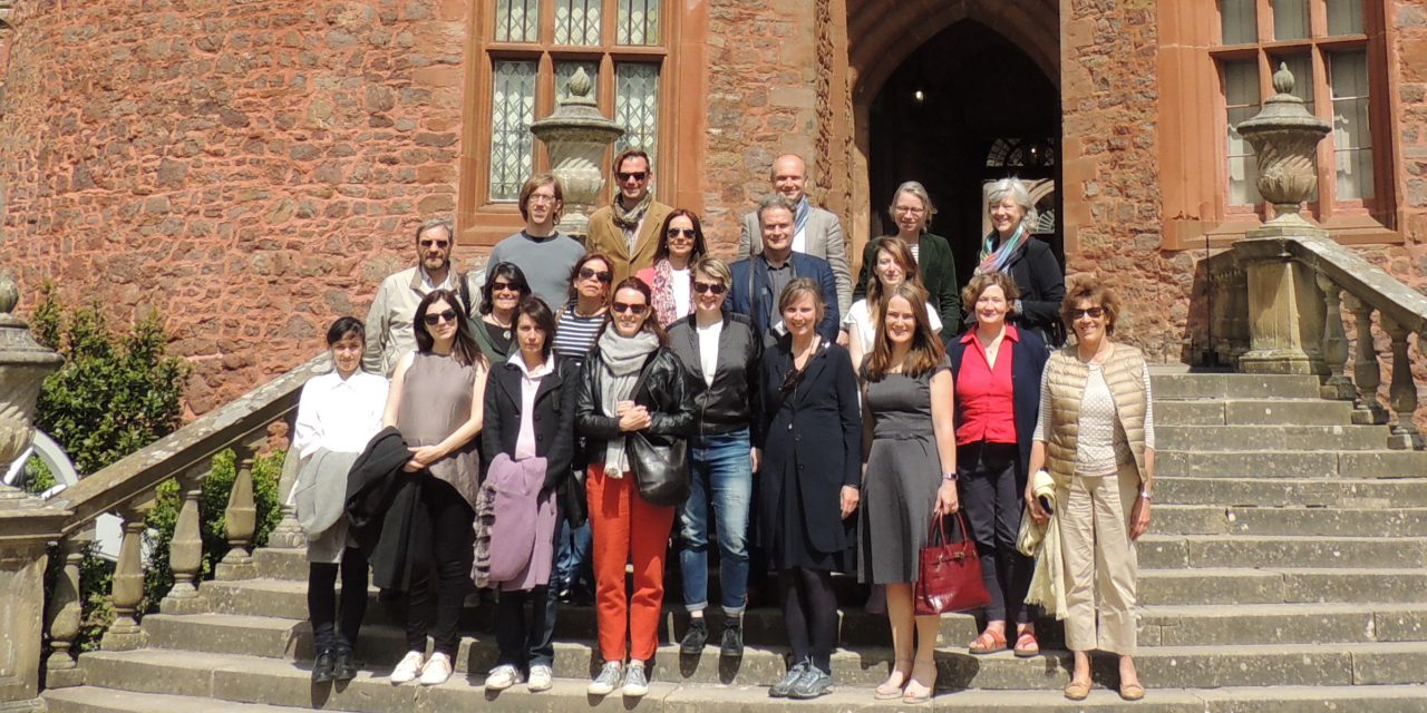 INTO Europe members from Belgium and Netherlands visiting Powis Castle with Innocastle