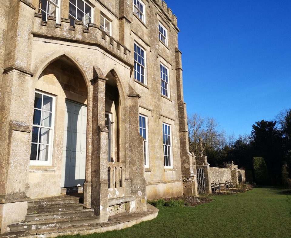 Newark Park Lodge Entrance