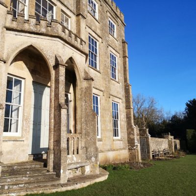 National Trust Newark Lodge Entrance