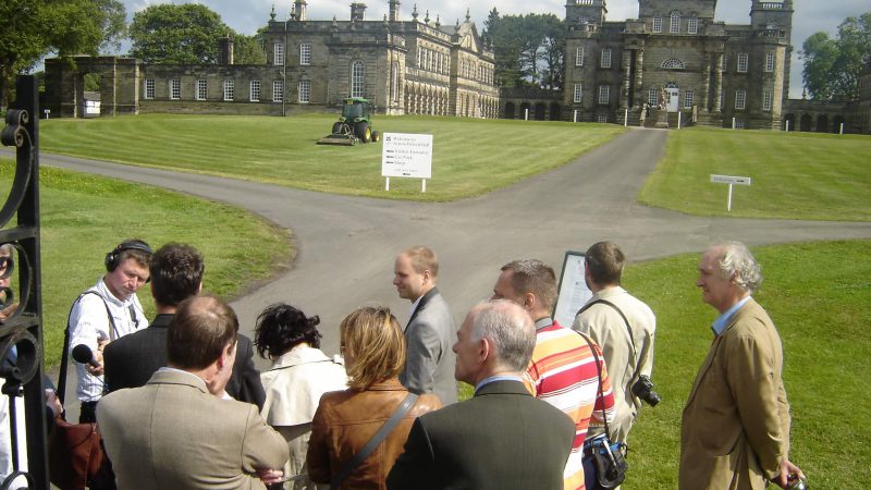 Central European Project visits Seaton Delaval National Trust