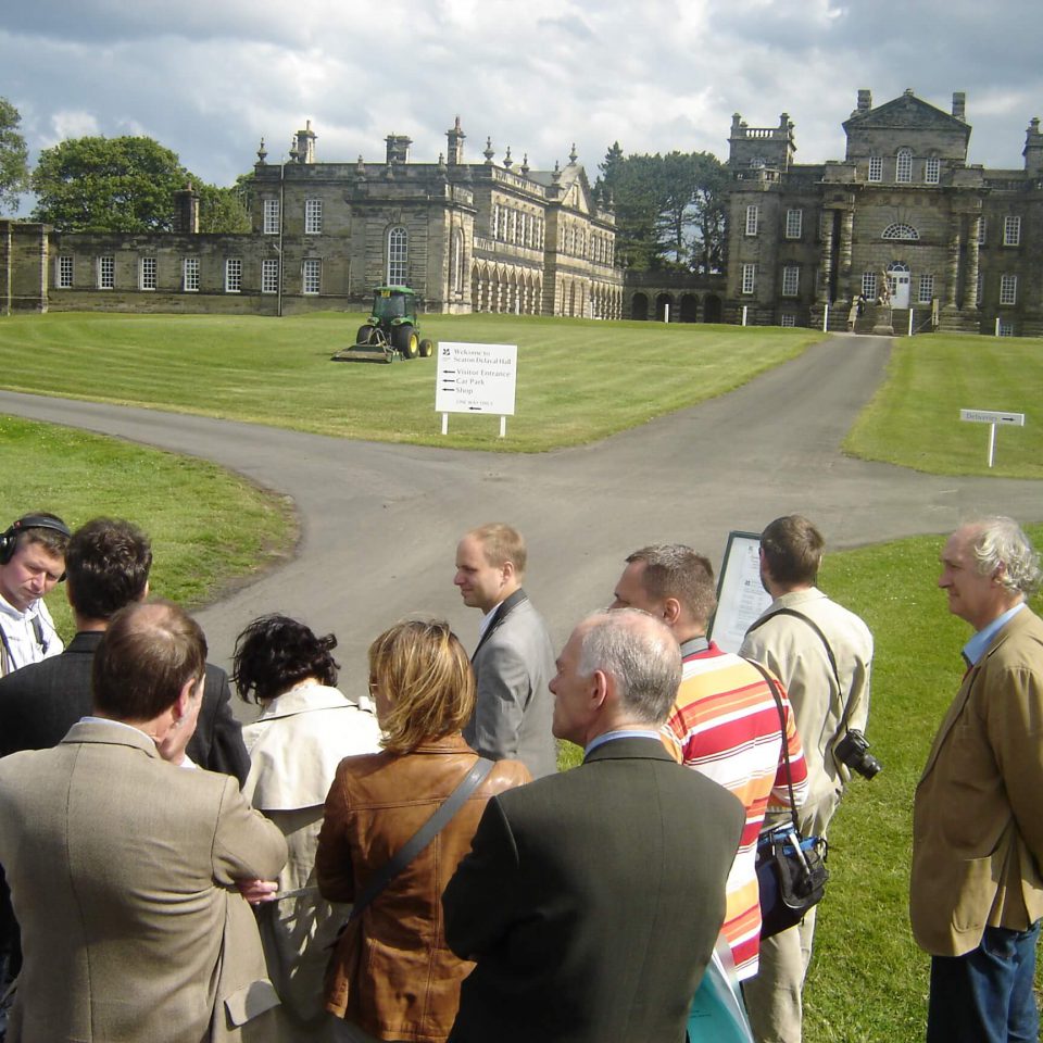 Central European Project visits Seaton Delaval National Trust