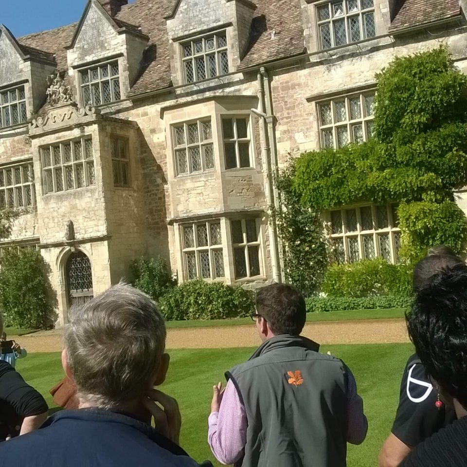 INTO Cambridge 2015 delegates at Anglesey Abbey