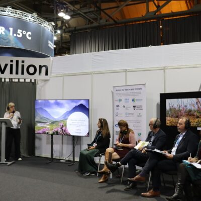 Peatlands Pavilion at COP26