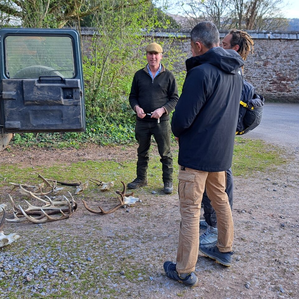 Malta and UK rangers on Exmoor