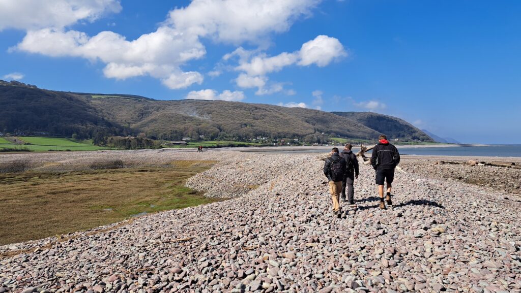 Malta and UK rangers on Exmoor