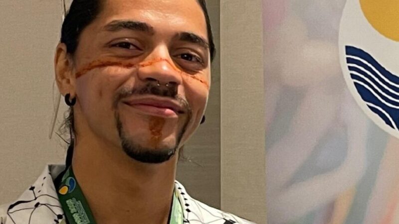 Nigel Maduro at the GSIS summit, member of the INTO Youth Committee