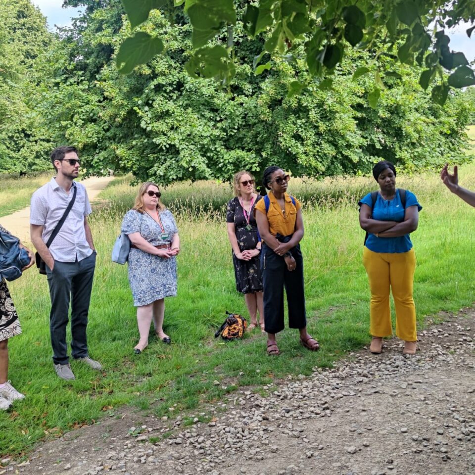 RISE group in the grounds of Dyrham Park