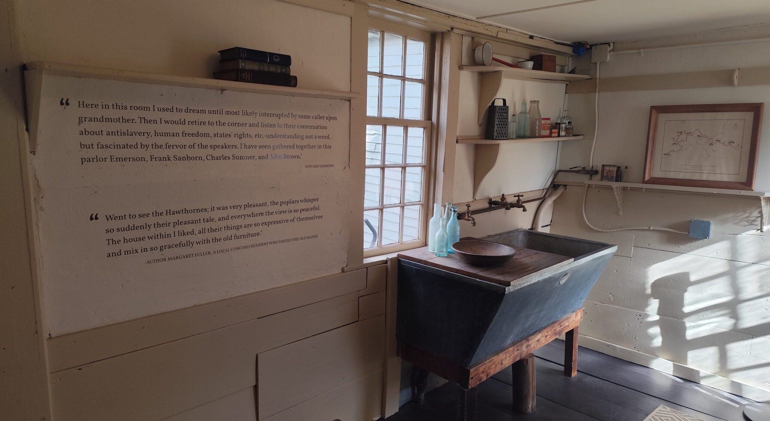 Old Manse interior, the Trustees