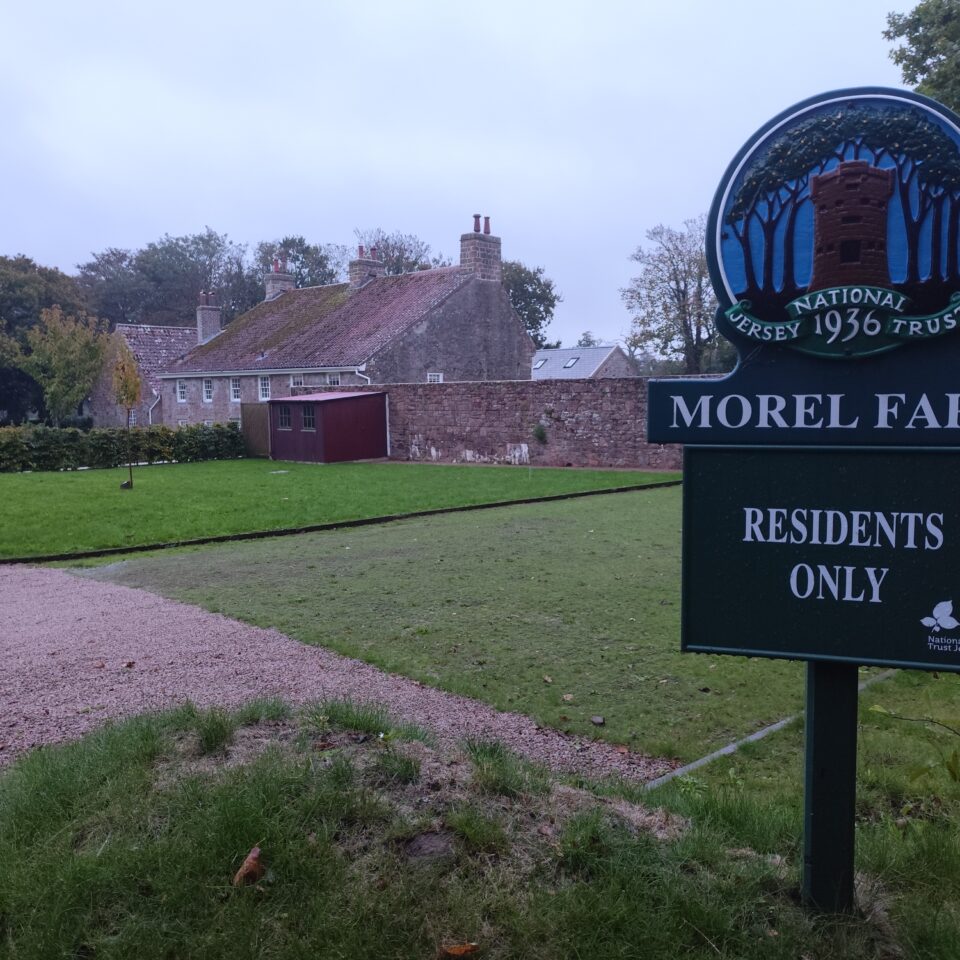 NT Jersey's Morel Farm sign