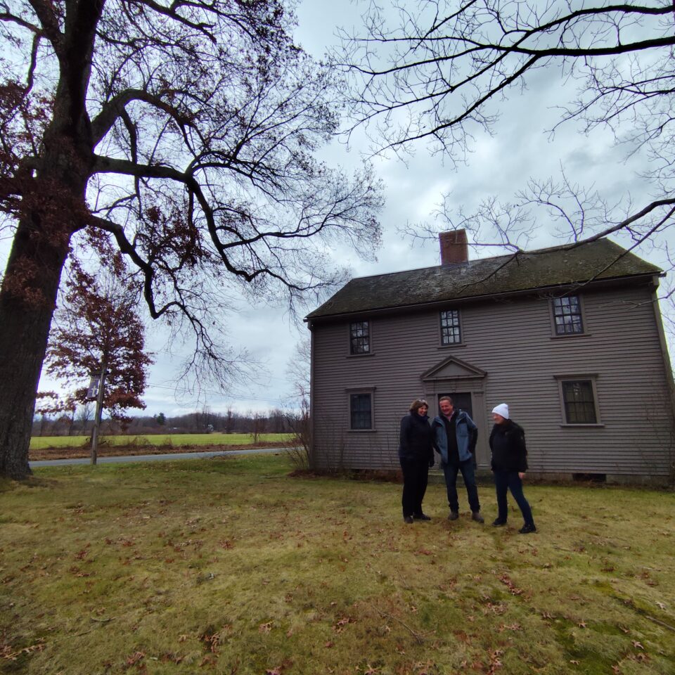 Outside Ashley House, Trustees of Reservations